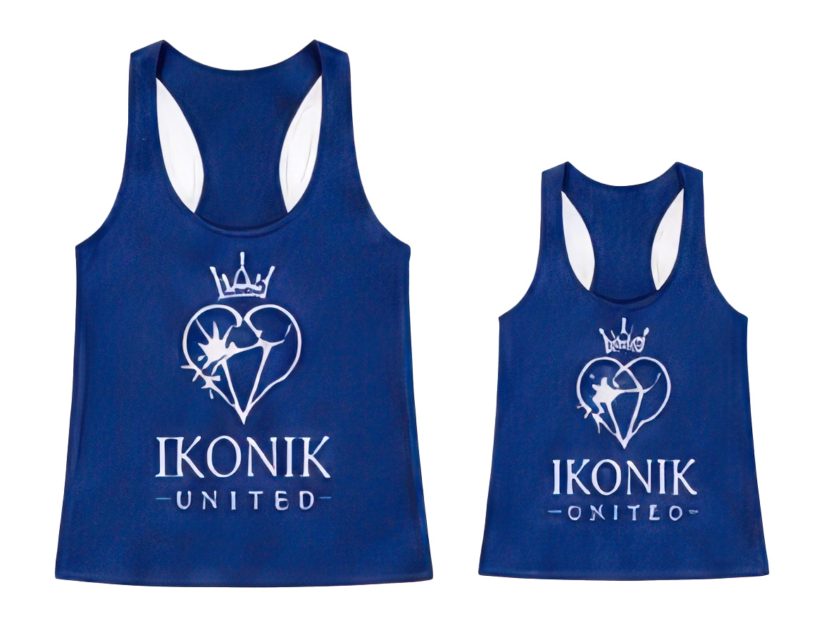 Racerback Tank Top (Navy) #2