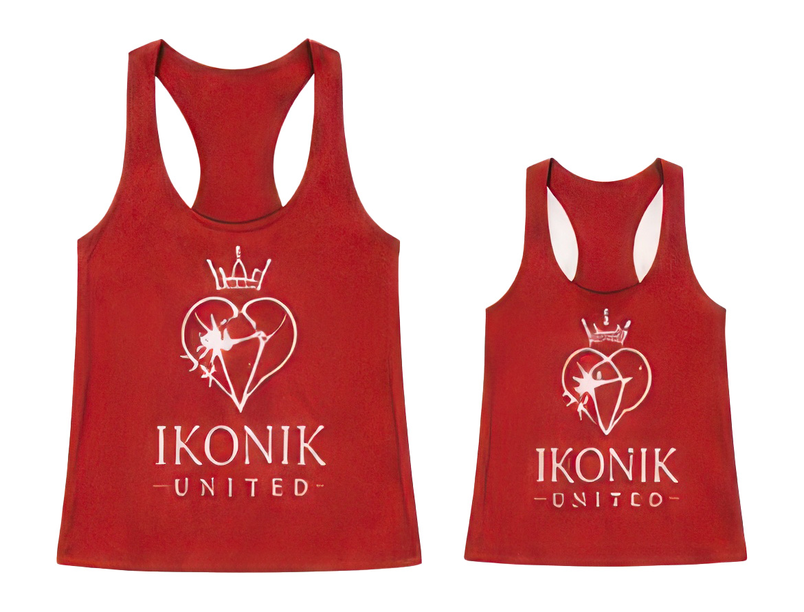 Racerback Tank Top (Red) #2